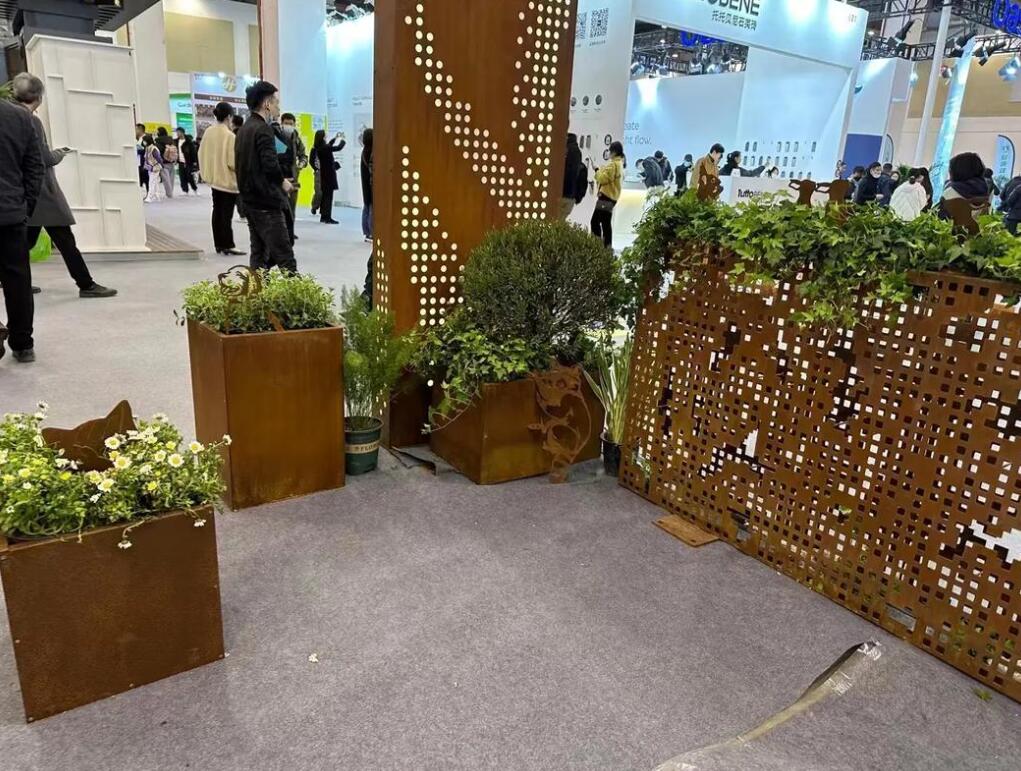 池州耐候钢花箱